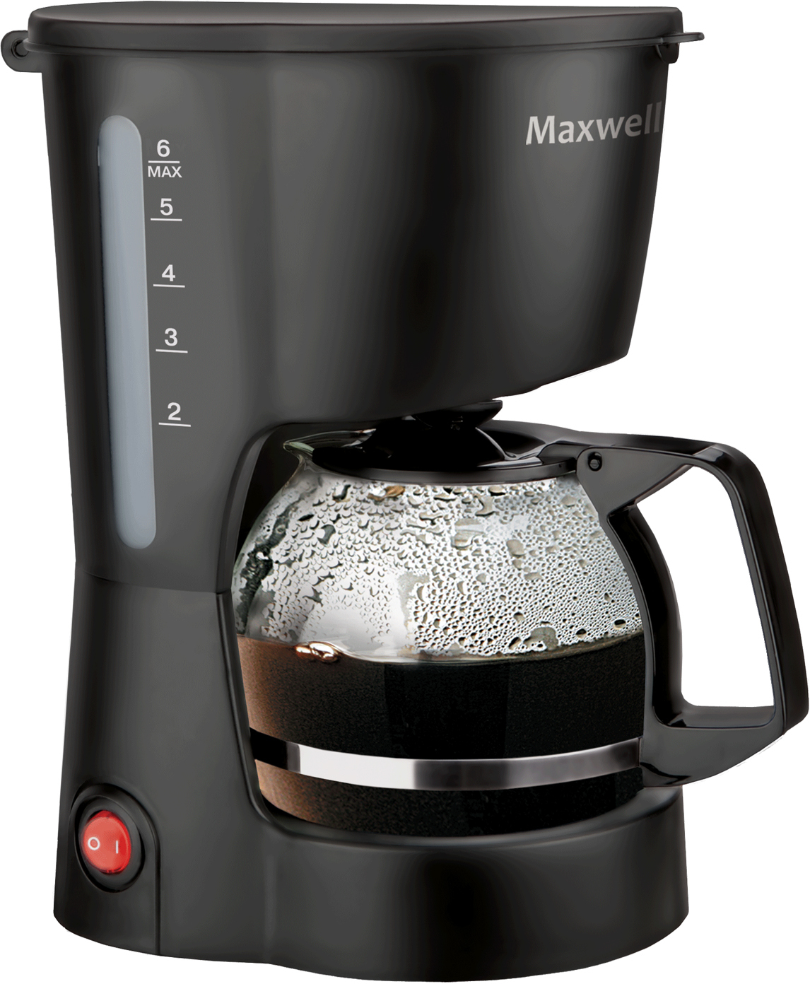 Капельная кофеварка Maxwell MW-1657 BK - фото