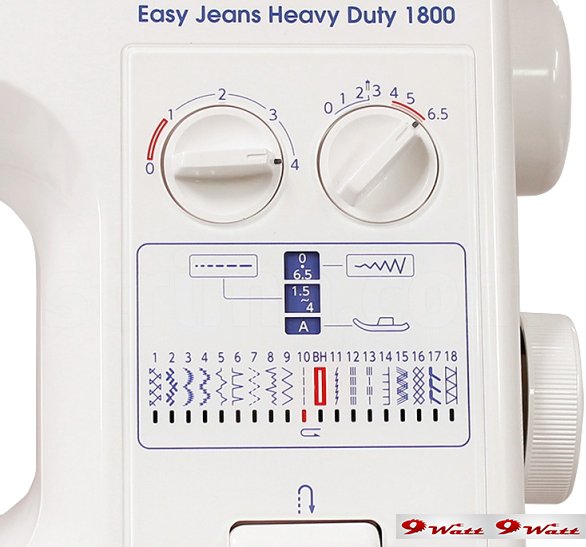 Швейная машина Janome Easy Jeans Heavy Duty 1800 - фото2