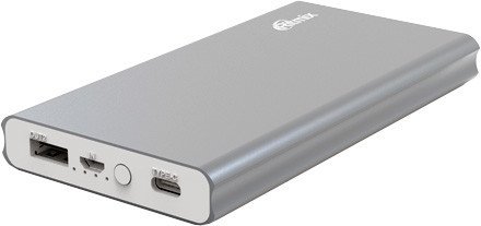 Портативное зарядное устройство Ritmix RPB-10977PQC (серый) - фото