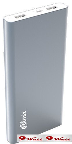 Портативное зарядное устройство Ritmix RPB-12077P (серый) - фото2
