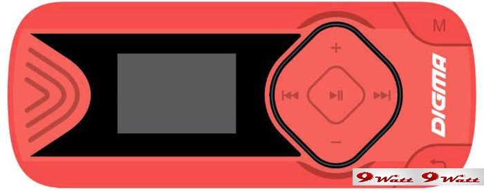 MP3 плеер Digma R3 8GB (красный) - фото