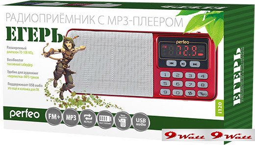 Радиоприемник Perfeo Егерь i120-RED - фото2