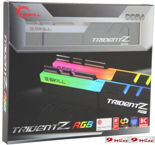 Оперативная память G.Skill Trident Z RGB 2x16GB DDR4 PC4-25600 F4-3200C16D-32GTZR - фото2