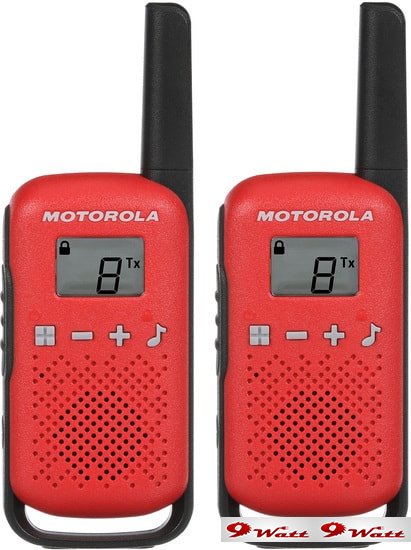 Портативная радиостанция Motorola Talkabout T42 (красный) - фото
