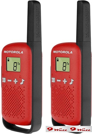 Портативная радиостанция Motorola Talkabout T42 (красный) - фото2
