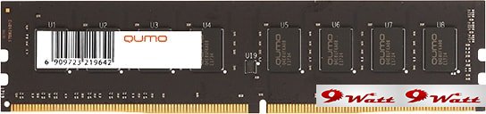 Оперативная память QUMO 8GB DDR4 PC4-21300 QUM4U-8G2666P19 - фото