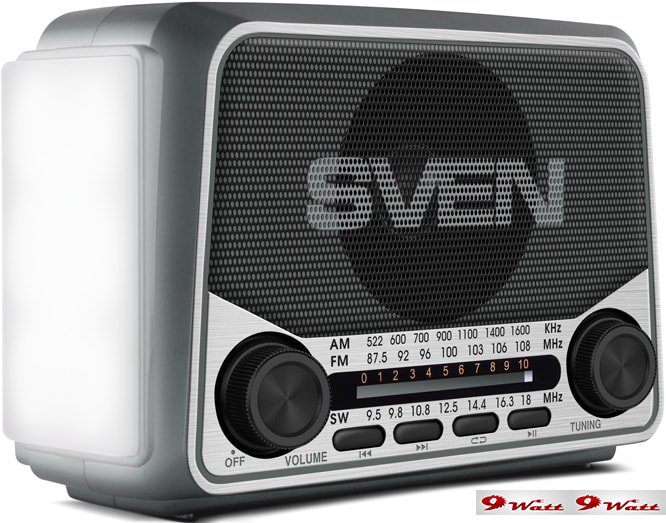 Радиоприемник SVEN SRP-525 (черный) - фото2
