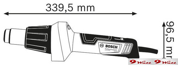 Промышленный фен Bosch GHG 20-60 Professional 06012A6400 - фото2