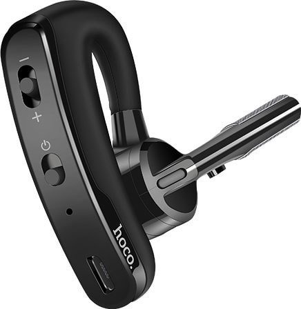 Bluetooth гарнитура Hoco E15 (черный) - фото