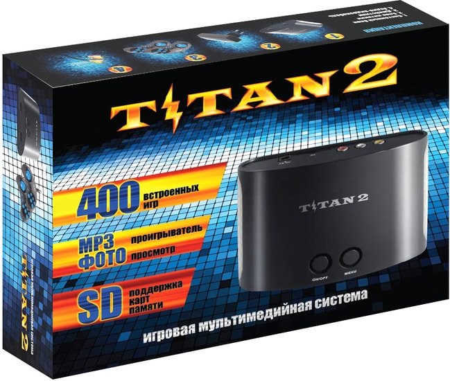 Игровая приставка NewGame Titan 2 (400 игр) - фото