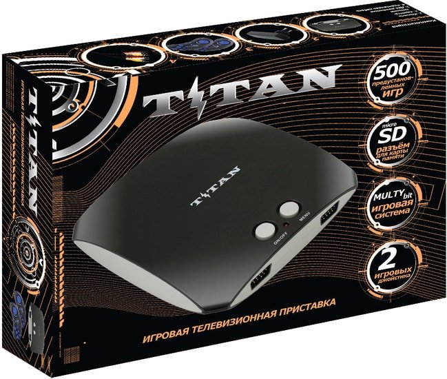 Игровая приставка NewGame Titan (500 игр) - фото