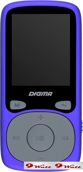 MP3 плеер Digma B4 8GB (синий) - фото2
