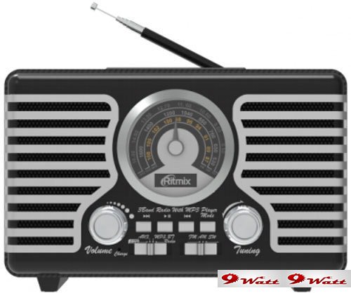 Радиоприемник Ritmix RPR-095 (серебристый)