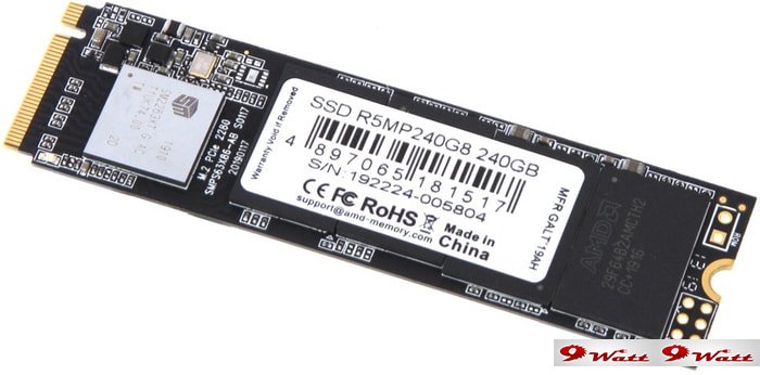 SSD AMD Radeon R5 NVMe 240GB R5MP240G8 - фото