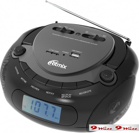 Портативная аудиосистема Ritmix RBB-030BT - фото