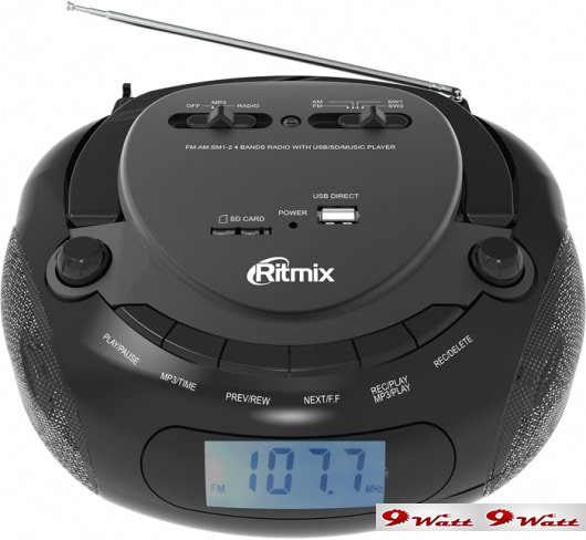 Портативная аудиосистема Ritmix RBB-030BT - фото2