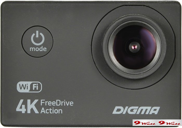 Экшен-камера Digma FreeDrive Action 4K WIFI - фото