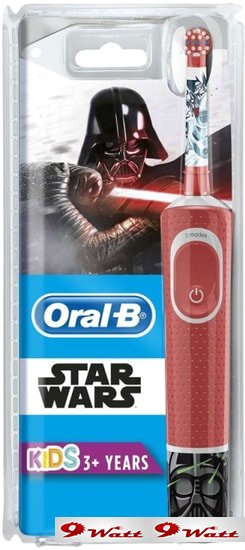 Электрическая зубная щетка Braun Oral-B Kids StarWars D100.413.2K - фото2