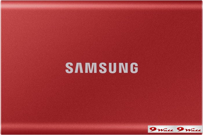 Внешний накопитель Samsung T7 2TB (красный) - фото