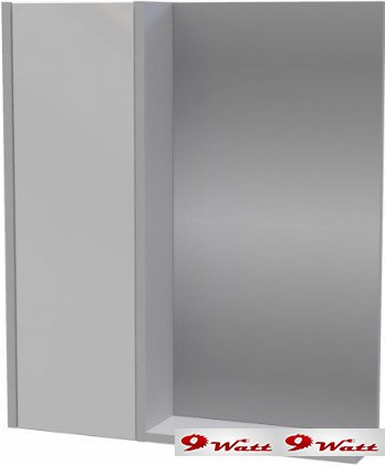 АВН Шкаф с зеркалом Line 60 112.21-01 (левый) - фото