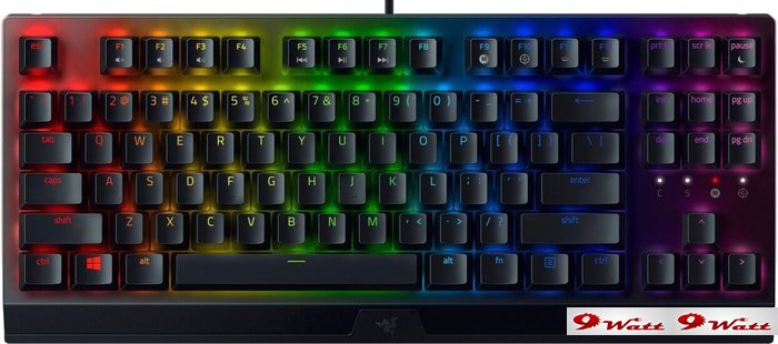 Клавиатура Razer BlackWidow V3 Tenkeyless Yellow Switch (нет кириллицы) - фото