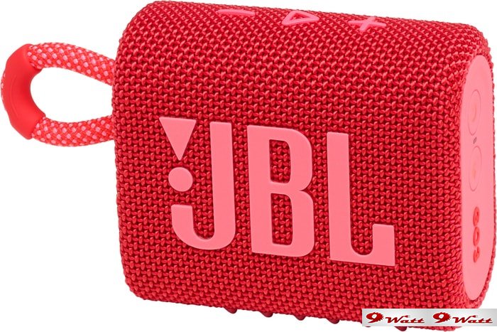 Беспроводная колонка JBL Go 3 (красный) - фото