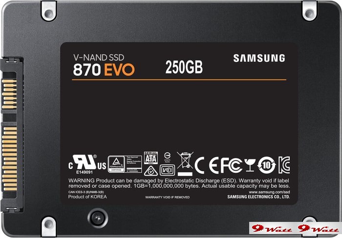 SSD Samsung 870 Evo 500GB MZ-77E500BW - фото2