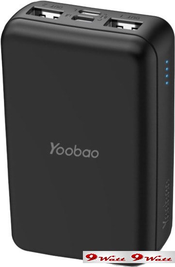 Портативное зарядное устройство Yoobao P10W (черный) - фото2