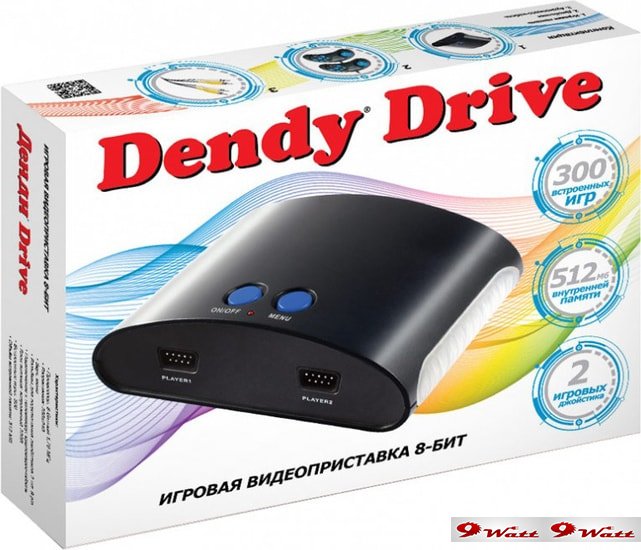 Игровая приставка Dendy Drive (300 игр) - фото