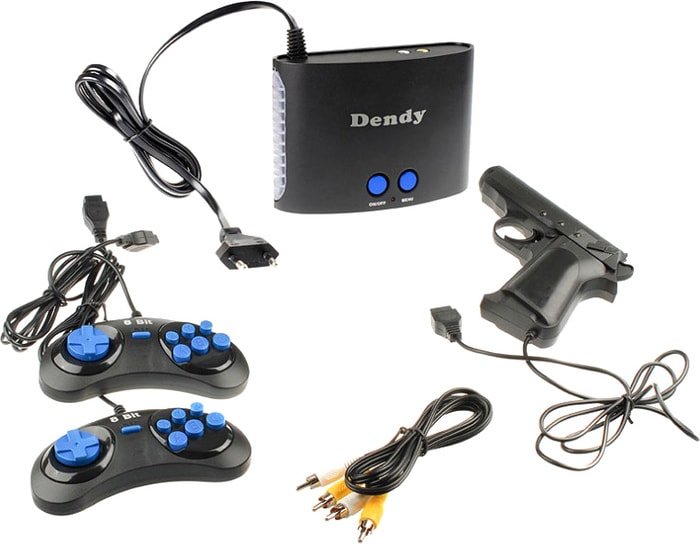 Игровая приставка Dendy Drive (300 игр + световой пистолет) - фото2