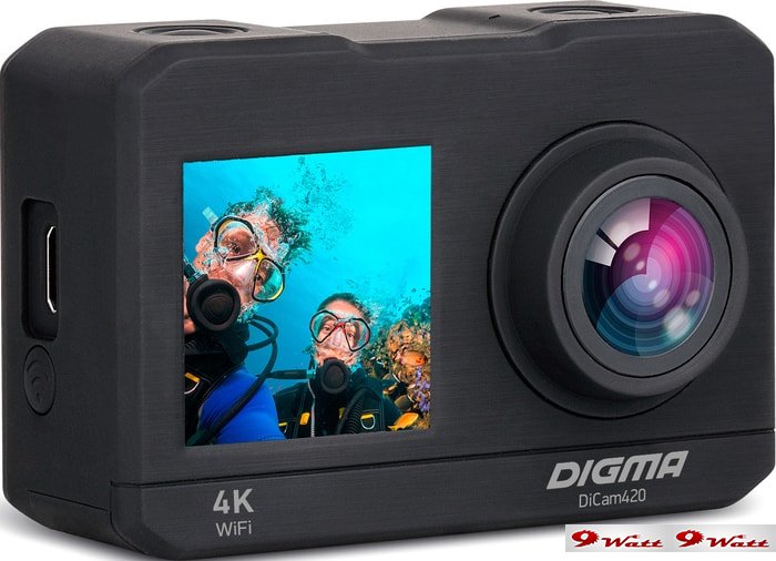 Экшен-камера Digma DiCam 420 - фото2