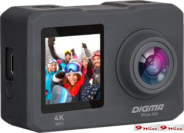 Экшен-камера Digma DiCam 520 - фото2