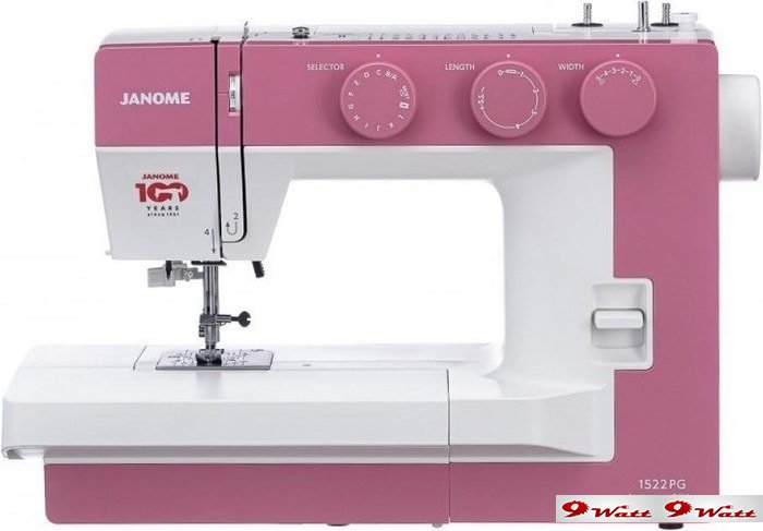 Электромеханическая швейная машина Janome 1522PG Anniversary Edition - фото