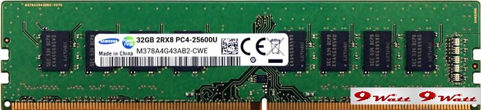 Оперативная память Samsung 16GB DDR4 PC4-25600 M378A4G43AB2-CWE - фото