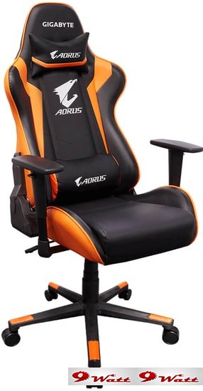 Кресло Gigabyte GP-AGC300 V2 (черный/оранжевый) - фото