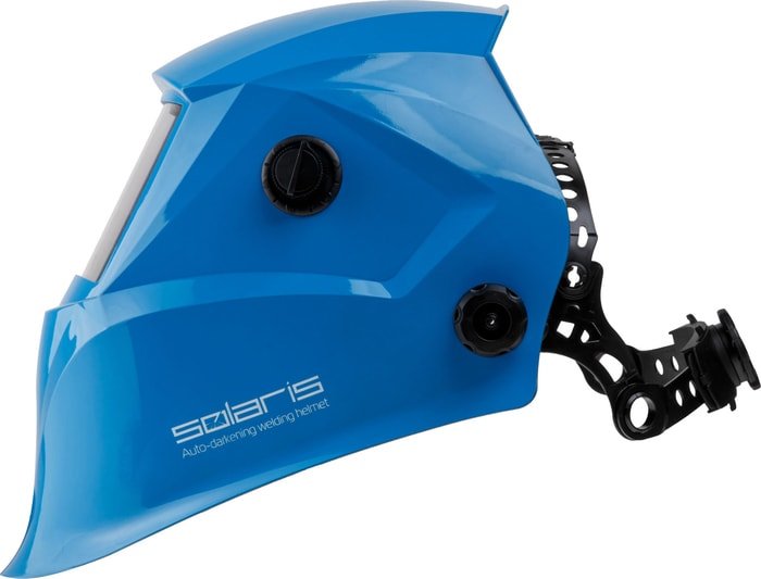 Сварочная маска Solaris ASF520S (голубой глянец) - фото2