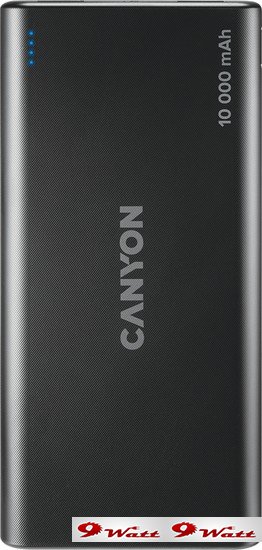Внешний аккумулятор Canyon CNE-CPB1008B 10000mAh (черный)