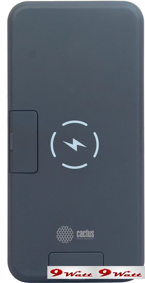 Внешний аккумулятор CACTUS CS-PBFSQT-10000 (черный)