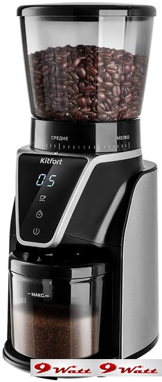 Электрическая кофемолка Kitfort KT-784 - фото