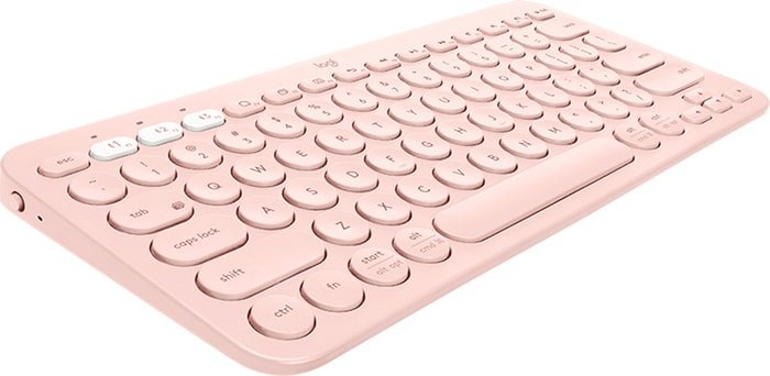 Клавиатура Logitech Multi-Device K380 Bluetooth (розовый) - фото2