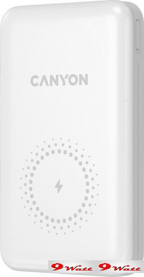 Внешний аккумулятор Canyon PB-1001 10000mAh (белый) - фото