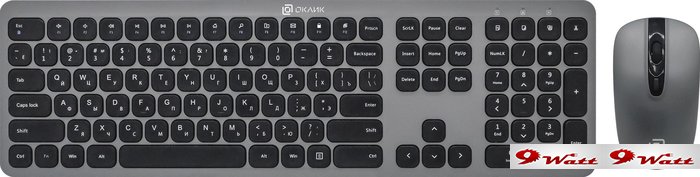 Клавиатура + мышь Oklick 300M - фото