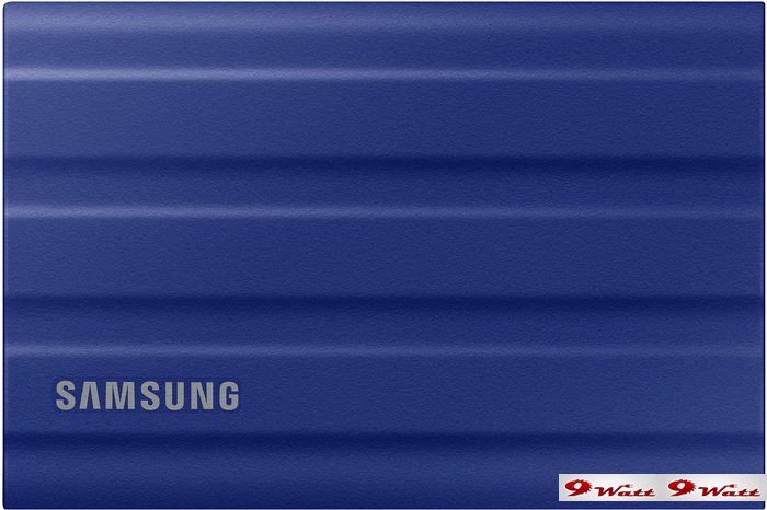 Внешний накопитель Samsung T7 Shield 1TB (синий) - фото