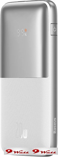 Внешний аккумулятор Baseus Bipow Pro Digital Display Fast Charge 20W 10000mAh (белый) - фото2