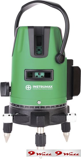 Лазерный нивелир Instrumax Constructor 4D Green - фото2