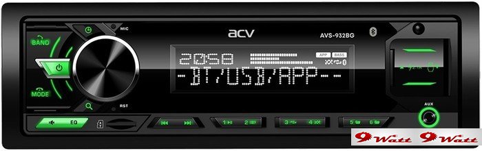 USB-магнитола ACV AVS-932BG - фото