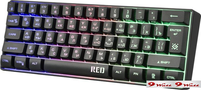 Клавиатура Defender Red GK-116 - фото2