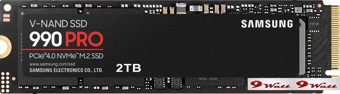 SSD Samsung 990 Pro 2TB MZ-V9P2T0BW - фото