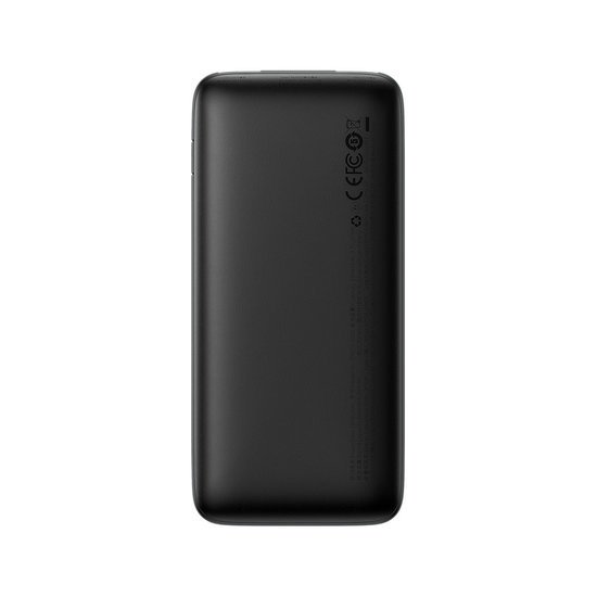 Внешний аккумулятор Baseus Bipow Pro Digital Display Fast Charge 20W Overseas Edition 10000mAh (черный) - фото2