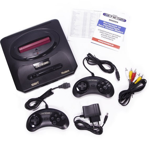 Игровая приставка Retro Genesis Modern PAL Edition (170 игр) - фото2